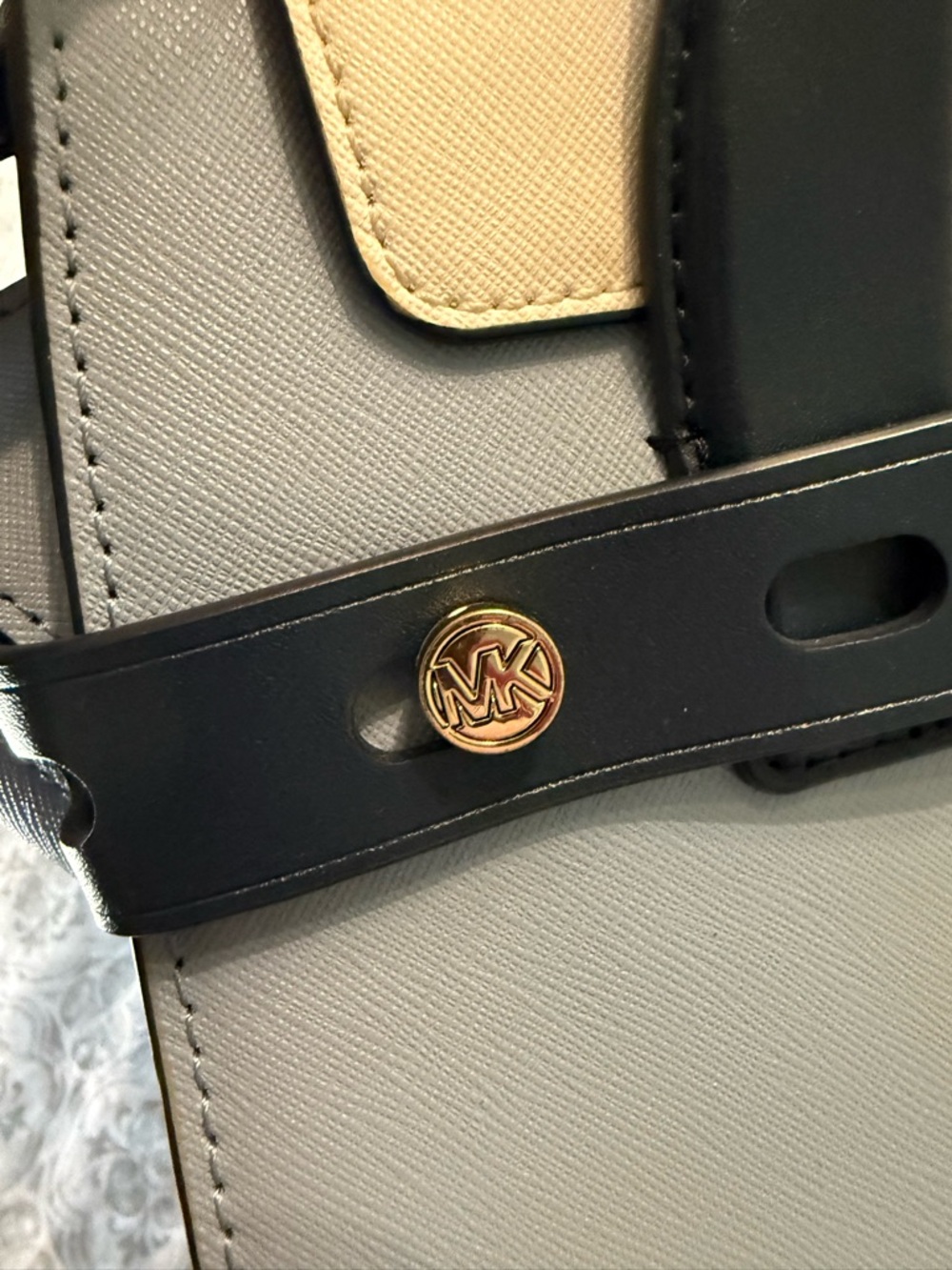 Michael Kors Carmen Flap Belted Satchel - Picture 11 of 16